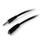 StarTech.com аудио кабель /4 высшее стерео Mini /2m/ мужской * женский / черный стандарт наличие =^