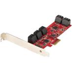 ＳｔａｒＴｅｃｈ．ｃｏｍ PCI Expressカード/x2/10x SATA3.0/6Gbps/RAID無/ロープロ対応 目安在庫=△