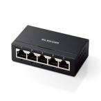  Elecom переключение ступица 5 порт Giga соответствует 1000/100/10Mbps металл блок AC источник питания вентилятор отсутствует тихий звук черный производитель наличие товар 