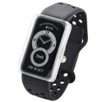 エレコム HUAWEI Band 6 ケース カバー フルカバー ソフト 耐衝撃 側面 液晶 全面保護 スマートウォッチ クリア メーカー在庫品