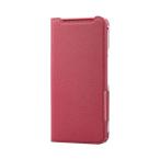 エレコム Google Pixel 8 ケース レザー カバー 手帳型 マグネット 衝撃吸収 超軽量 薄型 花柄 ディープピンク メーカー在庫品