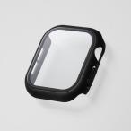 エレコム アップルウォッチ カバー 42mm フルカバー 飛散防止 2重構造 黒 メーカー在庫品