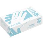 　 PVC手袋 エコノミータイプ パウダーなし L 1箱(100枚) 目安在庫=○