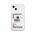DPARKS soft прозрачный чехол for iPhone 13 mini Paris скупка . наличие товар 