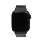 ショッピングapple watch WEARPLANET プレミアムメタルバンド for Apple Watch 41/40/38mm ブラック 目安在庫=△