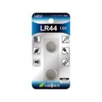 Lazos ボタン電池　LR44　2個入  (1パック(2本入り)) 目安在庫=○