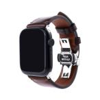 abbi SIGNATURE ROCADO シェルコードバン Apple Watch用バンド 42/41/40/38mm ダークブラウン 仕入先在庫品