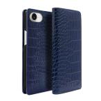 abbi SIGNATURE LIPARI イタリアンレザー MagSafe対応ダイアリーケース for iPhone 16e ネイビー 仕入先在庫品