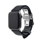 abbi SIGNATURE MARGOTイタリアンレザーバンド for Apple Watch 49/46/45/44mm ブラック 仕入先在庫品