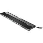 Ｊ５　ＣＲＥＡＴＥ USB-C トリプルディスプレイ 13in1 ドッキングステーション シルバー/ブラック 1台 取り寄せ商品