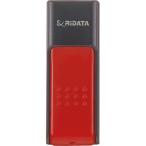ＲｉＤＡＴＡ ラベル付USBメモリー 8GB ブラック/レッド 1個 取り寄せ商品