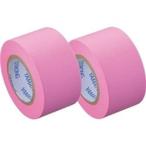 ヤマト メモック ロールテープ(強粘着)蛍光紙 詰替用25mm幅 ローズ 1パック(2巻) 目安在庫=○