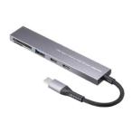  Sanwa Supply USB 5Gbps 3 порт тонкий ступица ( устройство для считывания карт имеется ) производитель наличие товар 