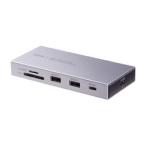 サンワサプライ USB Type-Cドッキングステーション(10in1) メーカー在庫品