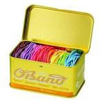 共和 輪ゴム8色入り　ゴールド　缶 目安在庫=○