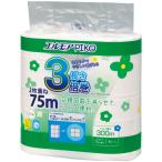 カミ商事 エルモア ピコ 3倍巻トイレットロール 花の香り ダブル 75m 1パック(4ロール) 取り寄せ商品