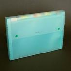 セキセイ ドキュメントファイル A4 13ポケット グリーン 1冊 目安在庫=○