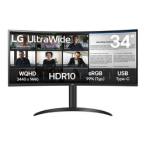 ＬＧ　Ｅｌｅｃｔｒｏｎｉｃｓ　Ｊａｐａｎ 34型 3440×1440 21:9 曲面型 ウルトラワイドモニター 目安在庫=△