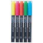 mo Nami текстовыделитель SUPER HIGHLIGHTER 5 -цветный набор ( желтый * персик * оранжевый * зеленый * бледно-голубой ) 1 упаковка приобретенный товар 