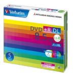 Ｖｅｒｂａｔｉｍ DVD+R DL 8.5GB 5枚スリム・IJP白ワイド DTR85HP5V1 目安在庫=△