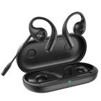 EMEET AirFlow ワイヤレスオープンイヤー型イヤホン E2053 黒 目安在庫=△