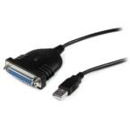 StarTech.com parallel изменение кабель /USB-A - DB25/1.8m/ мужской * женский / черный стандарт наличие =^