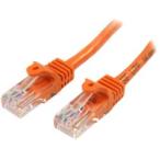 ＳｔａｒＴｅｃｈ．ｃｏｍ カテゴリ5e(CAT5e)LANケーブル/50cm/オレンジ/ツメ折れ防止機構 目安在庫=△