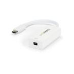 ＳｔａｒＴｅｃｈ．ｃｏｍ ディスプレイアダプター/USB-C - mDP/4K60Hz/14cmケーブル/WT 目安在庫=△