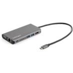 StarTech.com USBマルチハブ/USB-C/4K HDMI又はVGA/100W PD/3xUSB/SD/AUX 目安在庫=○