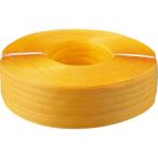 TPS PPバンド 手締め用 15mm×1000m 黄 1巻 取り寄せ商品
