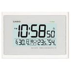 カシオ計算機（CASIO） 電波掛け時計デジタル ホワイト IDL-100J-7JF メーカー在庫品
