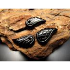 Yahoo! Yahoo!ショッピング(ヤフー ショッピング)新入荷 天使の羽 天然石ビーズ 1個289円 約16×9mmサイズ 全5種 オニキス パワーストーン