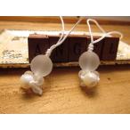 Yahoo! Yahoo!ショッピング(ヤフー ショッピング)子育て 子宝のお守り 新作 水晶赤ちゃんストラップ 水晶BABYがマザーオブパールを抱えています パワーストーン