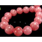 良質な商品をお手頃価格で 3A インカローズ ブレスレット 6.5mm-7mm×28珠 ロードクロサイト 薔薇色の人生を象徴する石 アルゼンチン産 パワーストーン 天然石