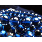 5A サファイアブルーアンバー ブレスレット 約6mm×32珠前後 発色美しいリトアニアアンバー 極上透明 天然琥珀 バルト海産 パワーストーン 天然石