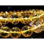 ハニーレモンアンバーカットブレスレット5mm-5.5mm×36珠前後蜂蜜色...