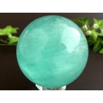 ショッピング天然石 高品質 蛍光 グリーン フローライト 丸玉 台座付 直径59mm 重さ372g 大人気丸玉 天才の石 つやつや光沢 一点もの 蛍石 アメリカ産 パワーストーン 天然石