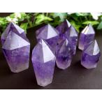 大特価 4A アメジスト ポイント 置物 1個売り 重さ約10g-20g 心の平穏 人間関係の調和 真実の愛 透明感あり ブラジル産 パワーストーン 天然石