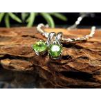 5Aペリドットペンダントトップラウンドカット型石サイズ縦約6mm1個売り美...