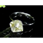 オイルインクォーツ石油入り水晶結晶リングシングルタイプフリーサイズ約13号...