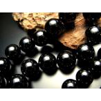 3A約10mm珠ブラックスピネル尖晶石一連約38-40cm希少ビーズパワー...