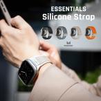 Apple Watch バンド シリコン スポーツバンド AppleWatch 10 9 8 7 Ultra2 Ultra SE SE2 他 アップルウォッチ 対応 MONOCOZZI ESSENTIALS Silicone Strap