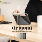 iPad Pro13 дюймовый 2024 кейс защита от ударов легкий тонкий 4WAY блокнот type подставка кожзаменитель покрытие iPad Pro 13 дюймовый iPad Pro 13 M4 соответствует SwitchEasy Origami 2024