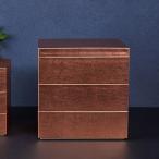 ショッピング重箱 箔一(HAKUICHI) HAKU LA TABLE(ハクラターブル) OJU（重箱）Copper(M) 重箱 3段用 銅箔 コパー 記念日 お祝い 贈り物 ギフト プレゼント 御祝 誕生日 結婚祝い