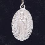 聖母マリア像　メダイ シルバーネックレス シルバーペンダント