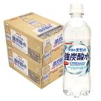 サンガリア 伊賀の天然水 強炭酸水 プレーン 500ml×48本