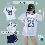  купальный костюм женский body type покрытие ученик старшей школы 3 позиций комплект бассейн ученик неполной средней школы мама спортивный zonchi- Rush Guard девочка Корея 20 плата 10 плата море 30 плата модный симпатичный 