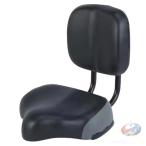 ショッピング三輪車 三輪車サドルユニバーサル背もたれサドル特大三輪車サドル自転車サドルシート交換用ソフトバックレスト錦簡単取付男性女性用ユニバーサル自転車アクセサリ