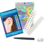  уголок tsubo ювелирные изделия ушная раковина наклейка шарик модель 20 шарик начинающий предназначенный zonchi- прикленить только . легкий в применении прекрасный лицо . здоровье уход тоже позиций быть установленным наклейка серьги 