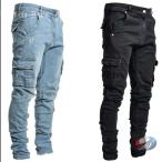  мотоцикл брюки мужской Denim материалы . улица тоже природа .... дизайн zonchi- rider брюки выдерживающий износ ходить на работу посещение школы тоже удобный casual мотоцикл одежда 